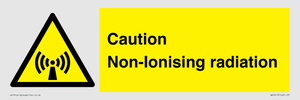 Caution Non-Ionising radiation
